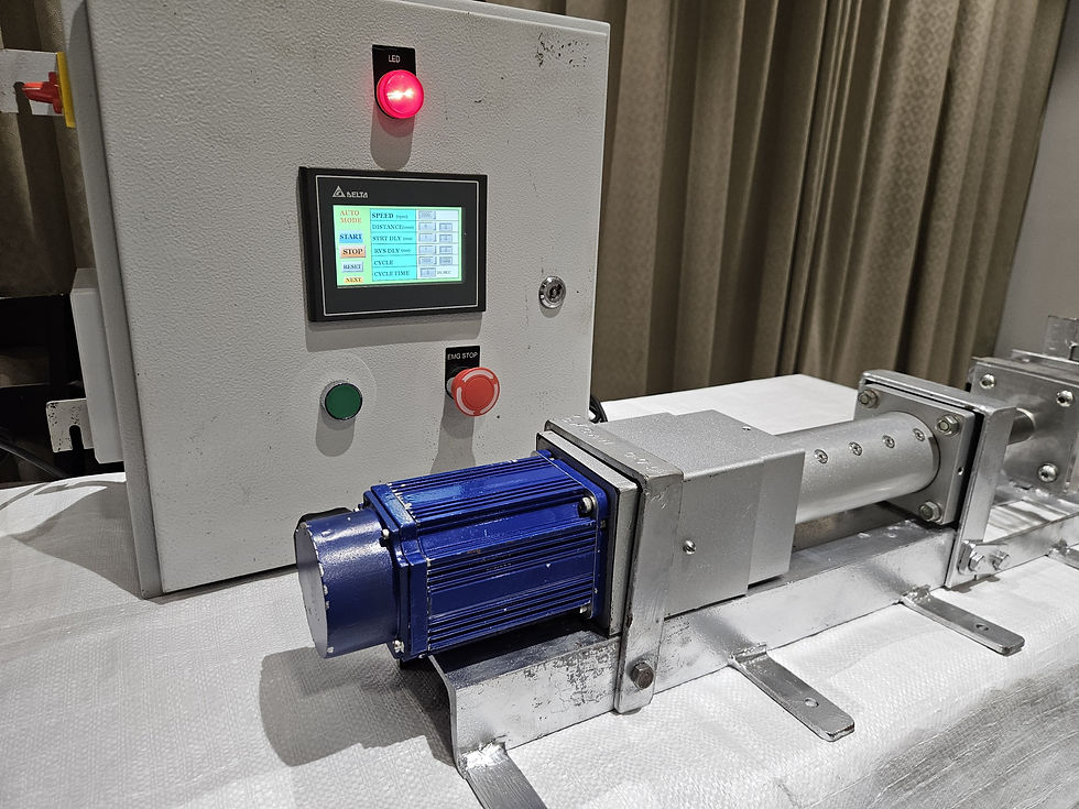 Triboelectric Measurement Setup