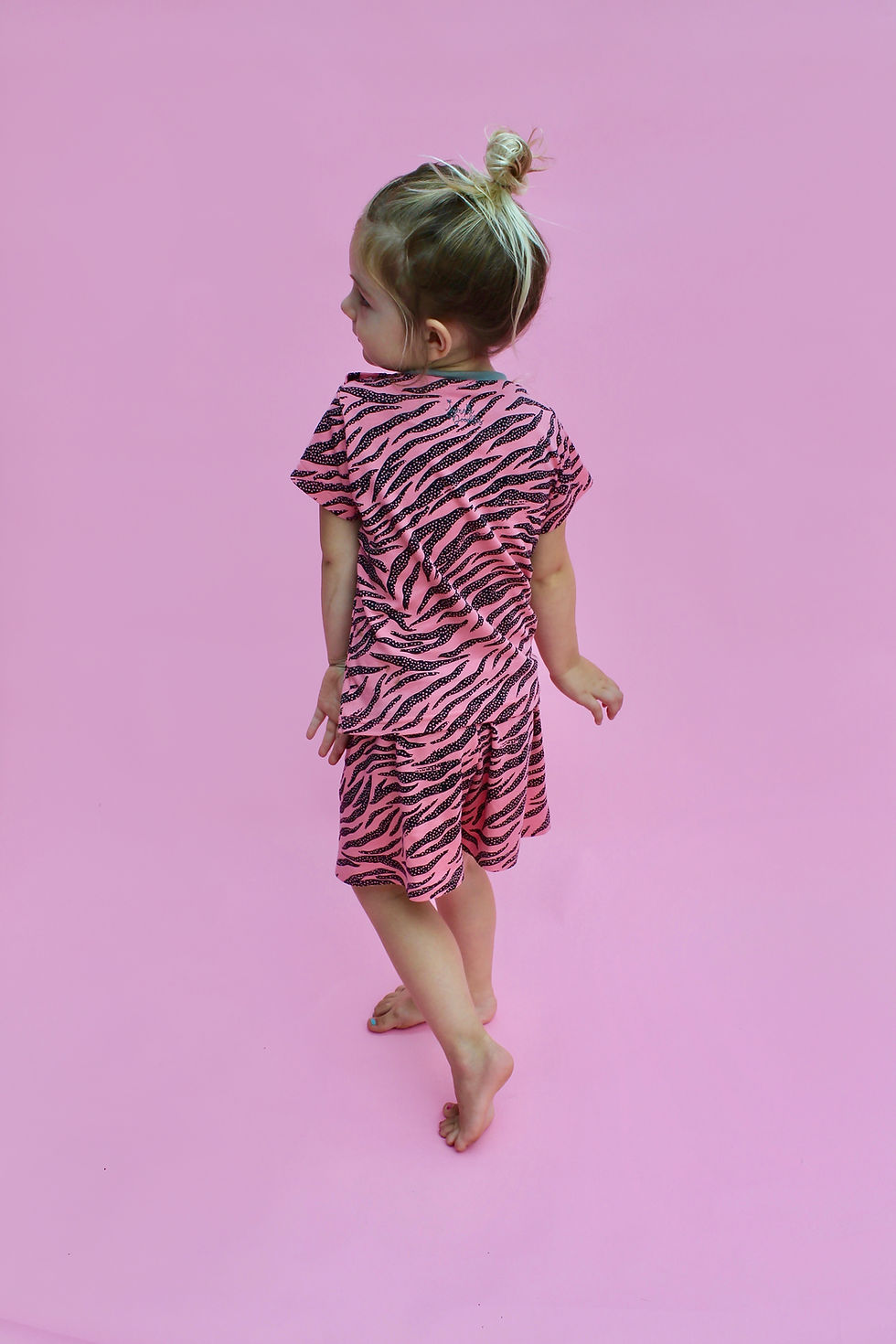 Thumbnail: Pink Skin Children's Shortie Set