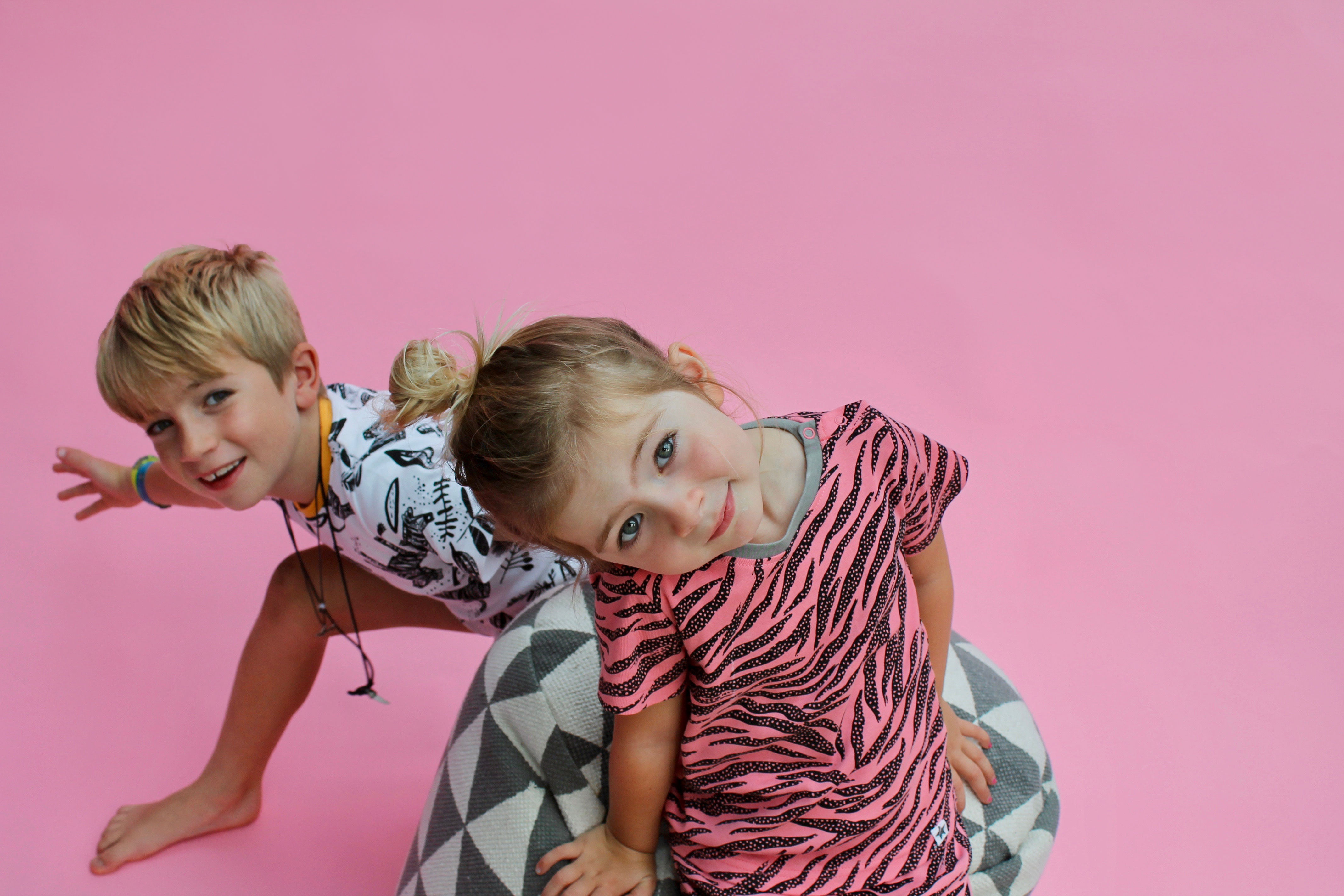 Pink Skin Children's Shortie Set