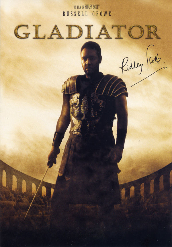 Affiche du film, GLADIATOR, de Ridley Scott - 1999