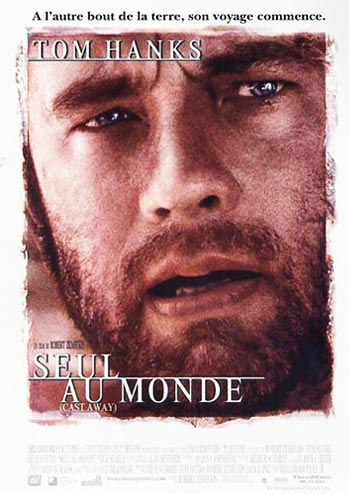 Affiche du film, Seul au Monde, de Robert Zemeckis - 2000