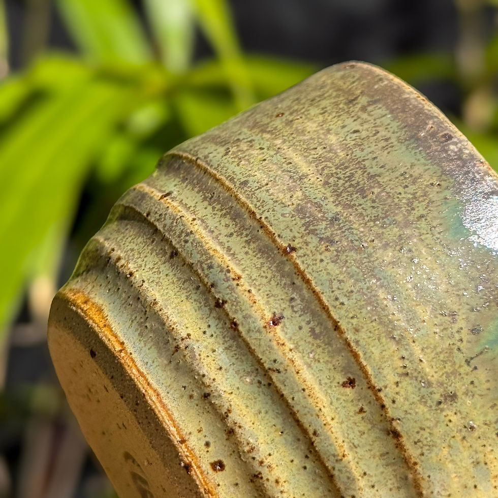 Thumbnail: Moss Speckled Stoneware Tumbler