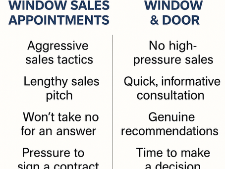No Gimmicks. No Pressure. Just Honest Window & Door Solutions You Can Trust.