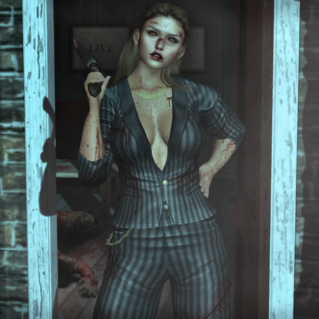 PosEd Poses - Fright Night