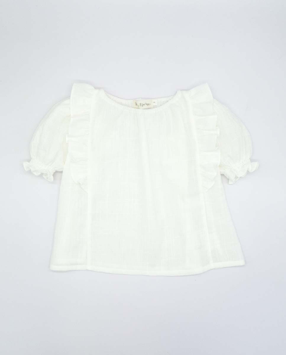 Miniatura: Blusa con volante