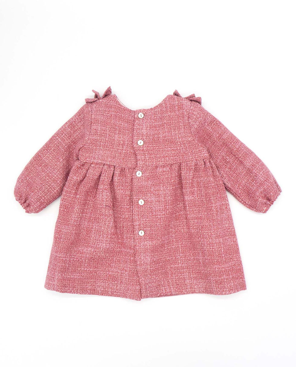 Miniatura: Vestido Tweed Volantes