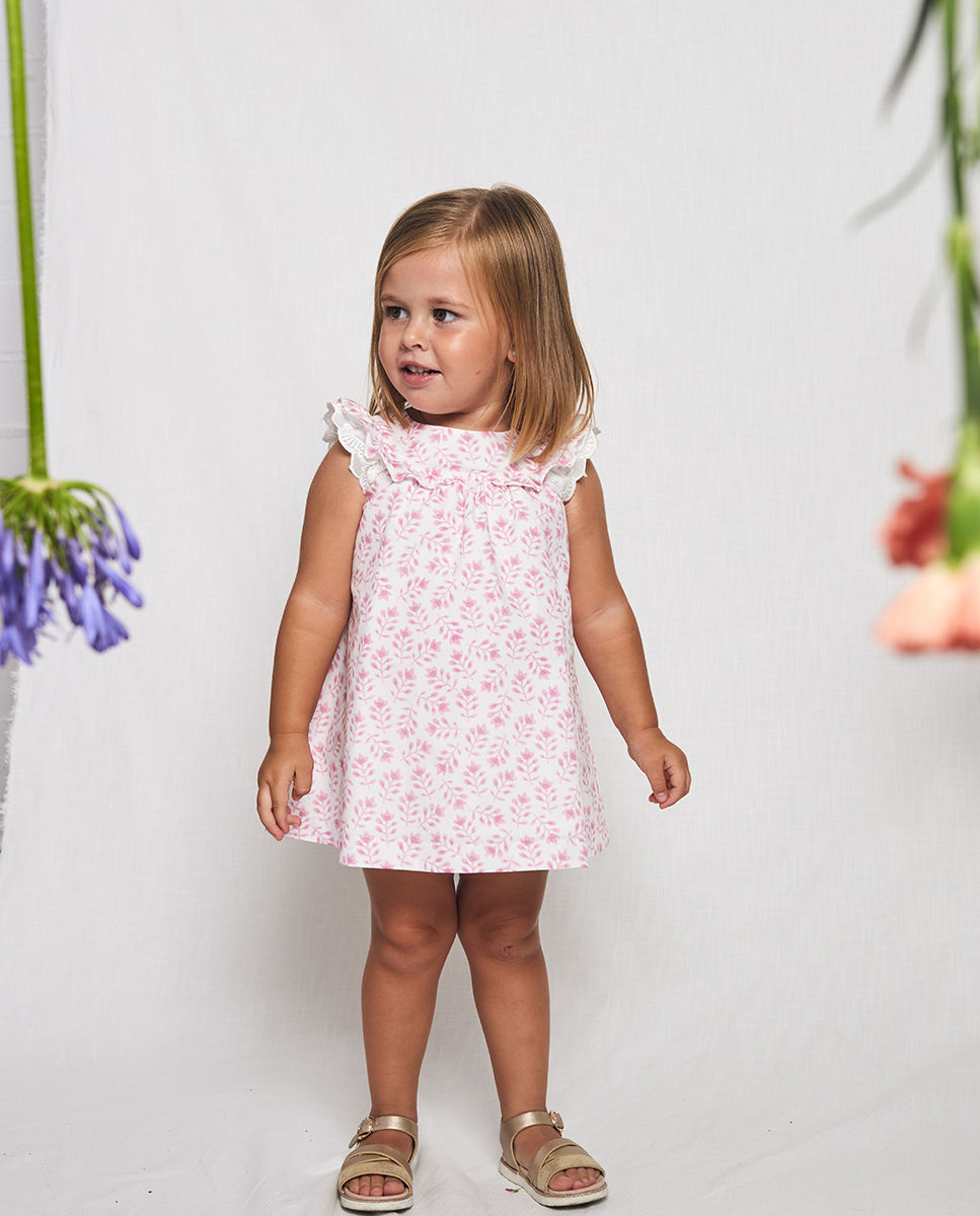 Vestido con cubrepañal