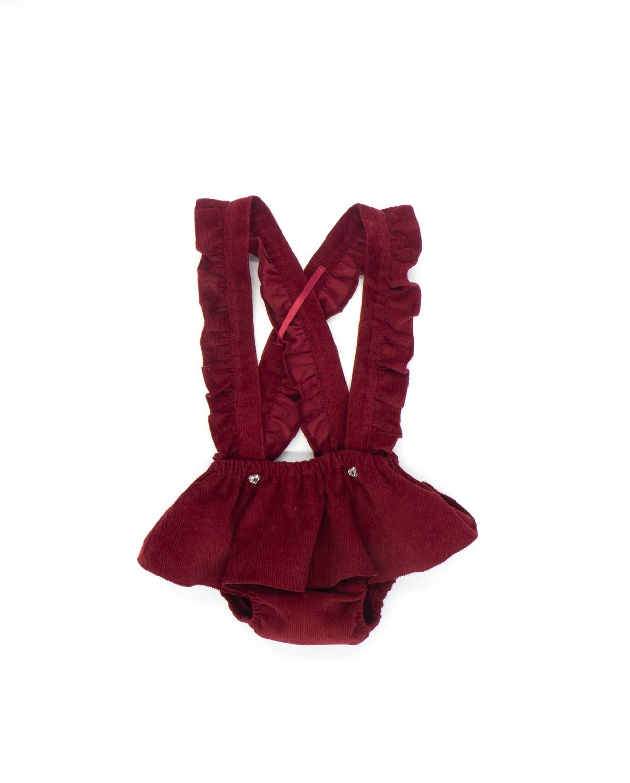 Falda con tirantes micropana