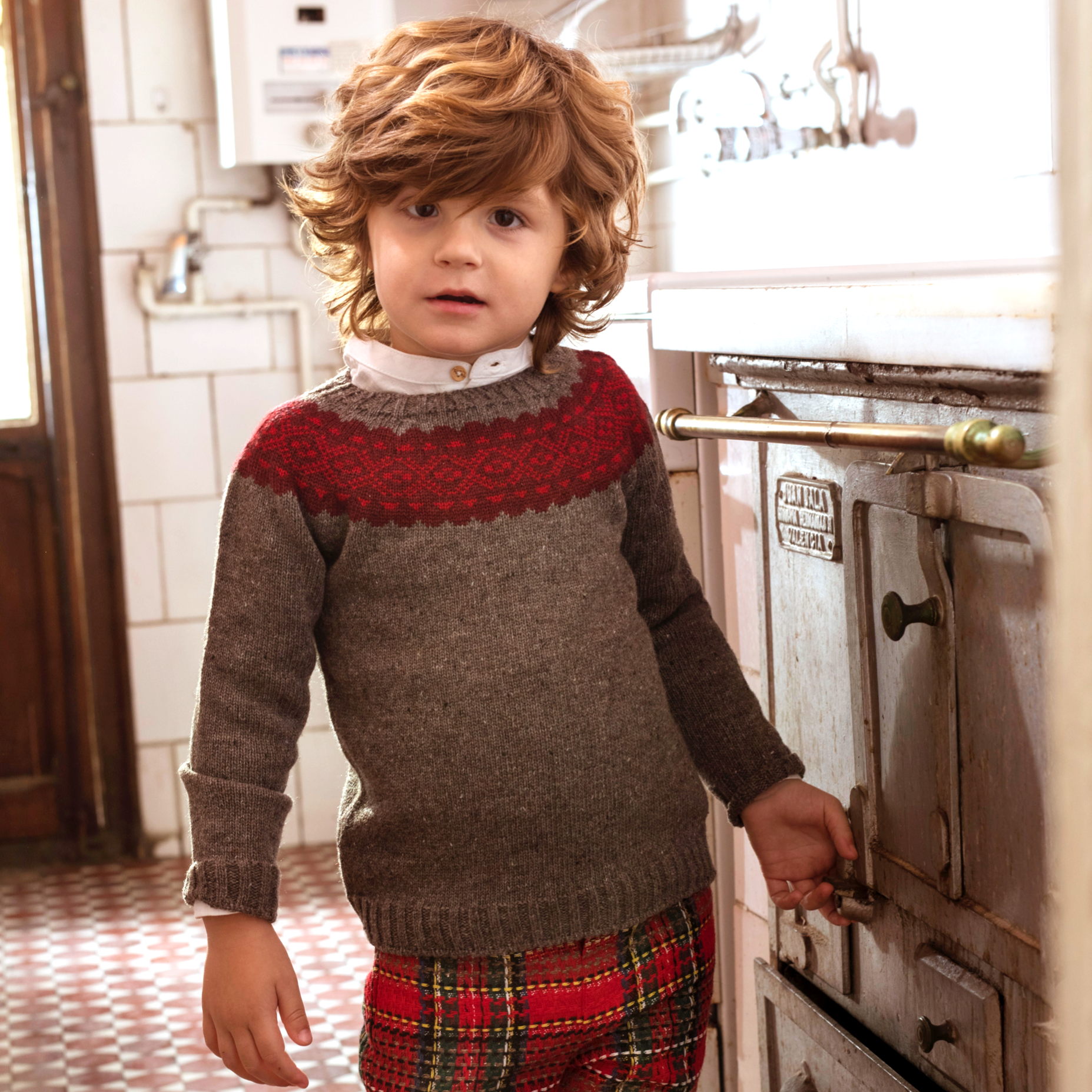 Suéter Greca Rústico