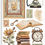Miniatura: Washi pad 8 hojas A5 - Golden Harmony