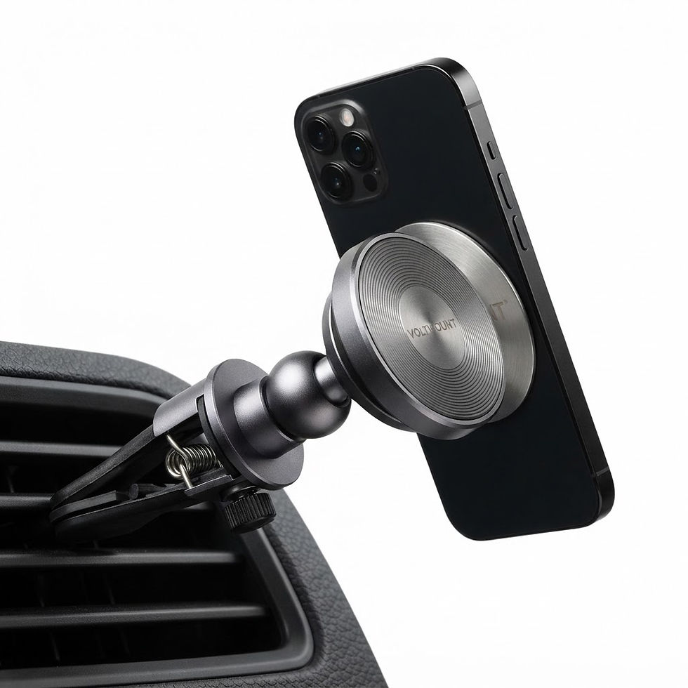 Thumbnail: Magnetic Car Phone Holder 360 Rotation