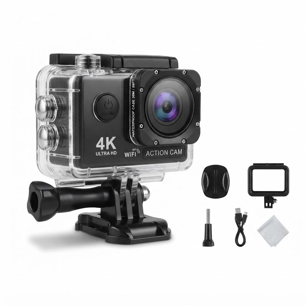 4K Action Camera Waterproof