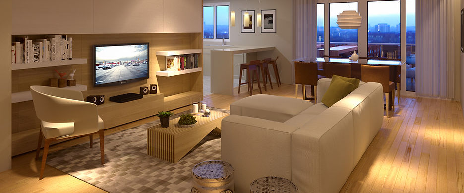 DUBAI TOWER RESIDENCE - living