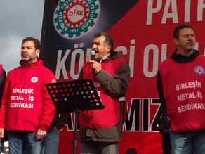 Başkan bizi greve götür