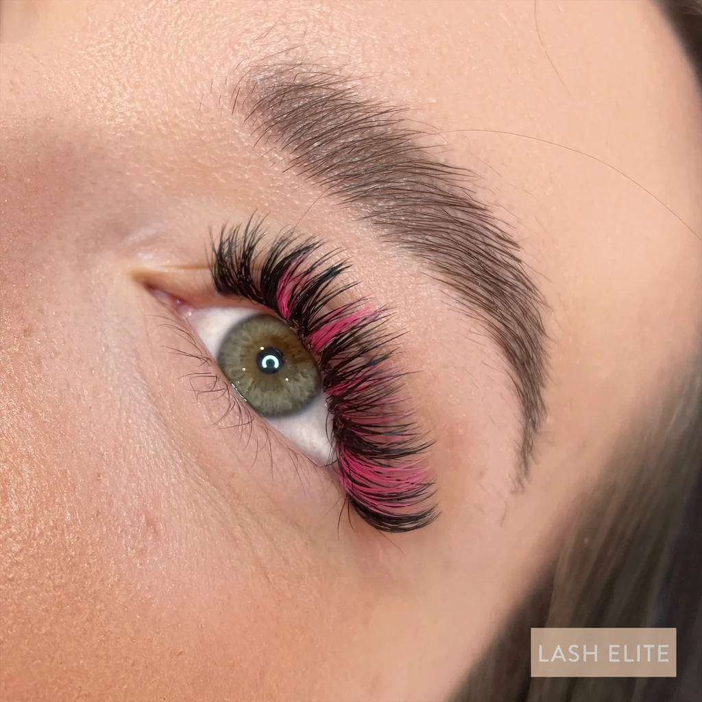 Color Lashes 1 Week Fill