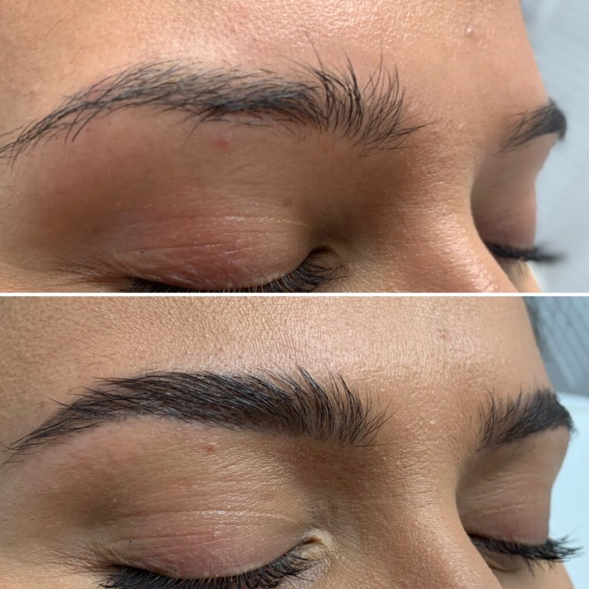 Brow Lamination With Tint