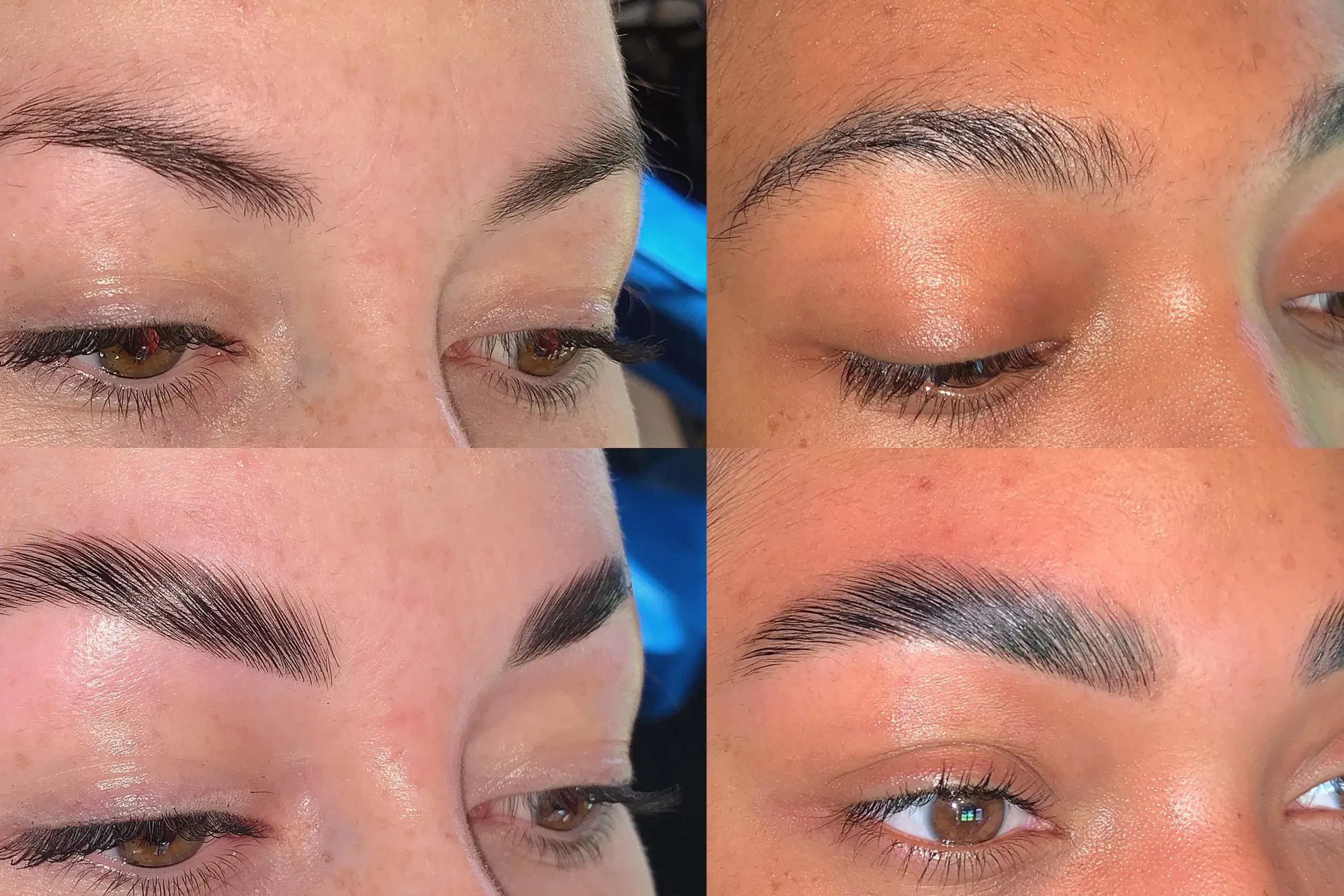Brow Lamination With Tint