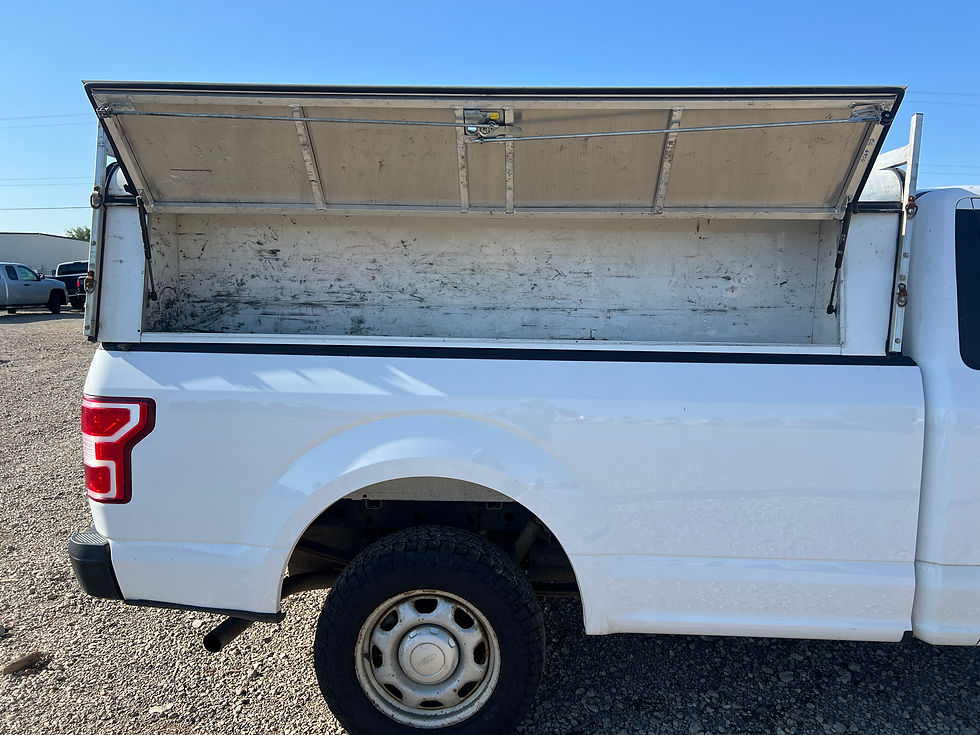 Thumbnail: 2018 ford f150 pickup truck Auto, 4WD, 3.3L 6cyl, Flex Fuel. With work canopy