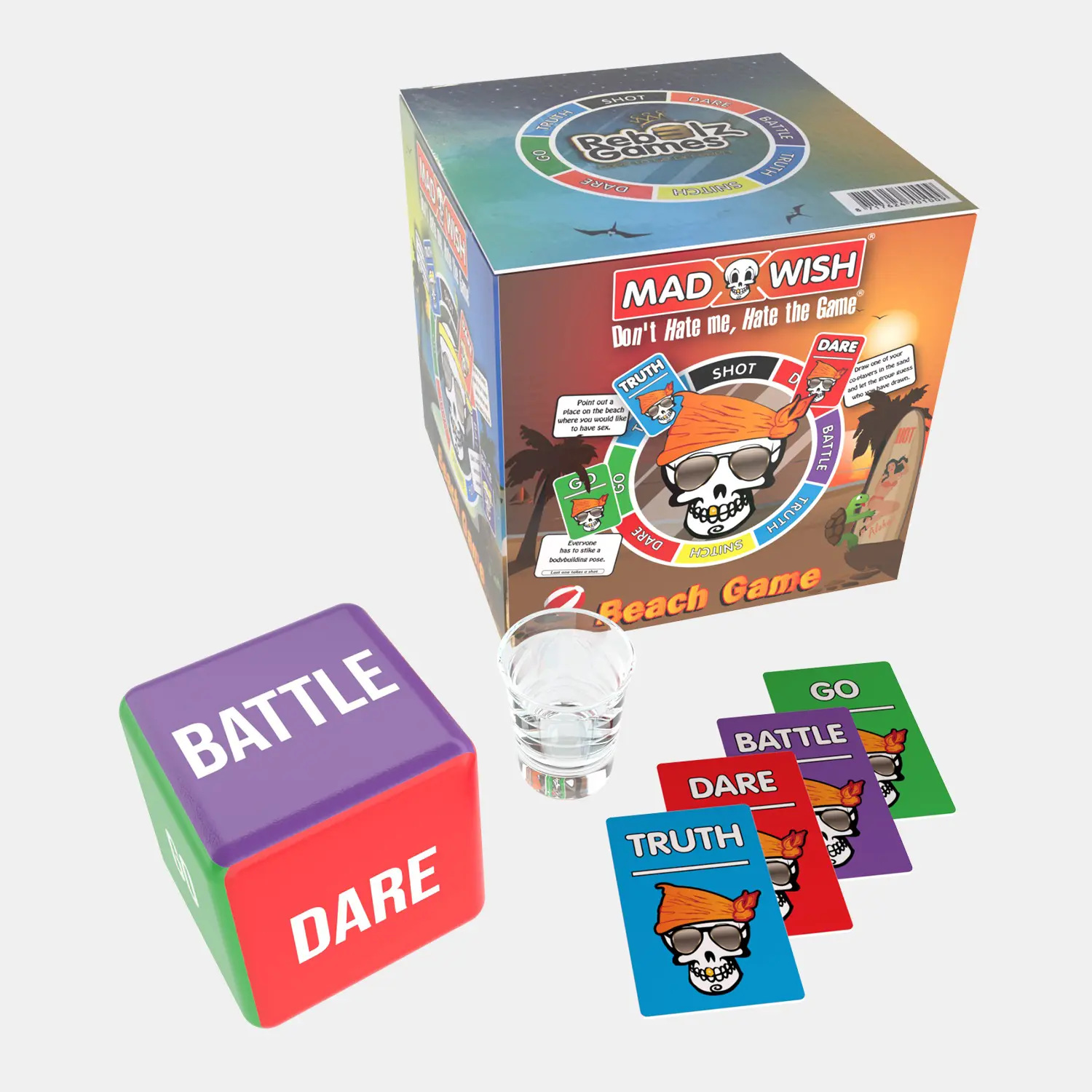 MadWish Summer edition - Party Drinking Card Game