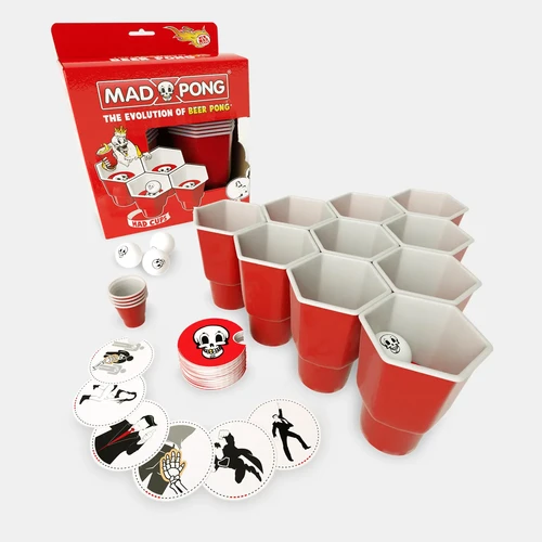 MadPong Beer Pong Game Mad Party Games