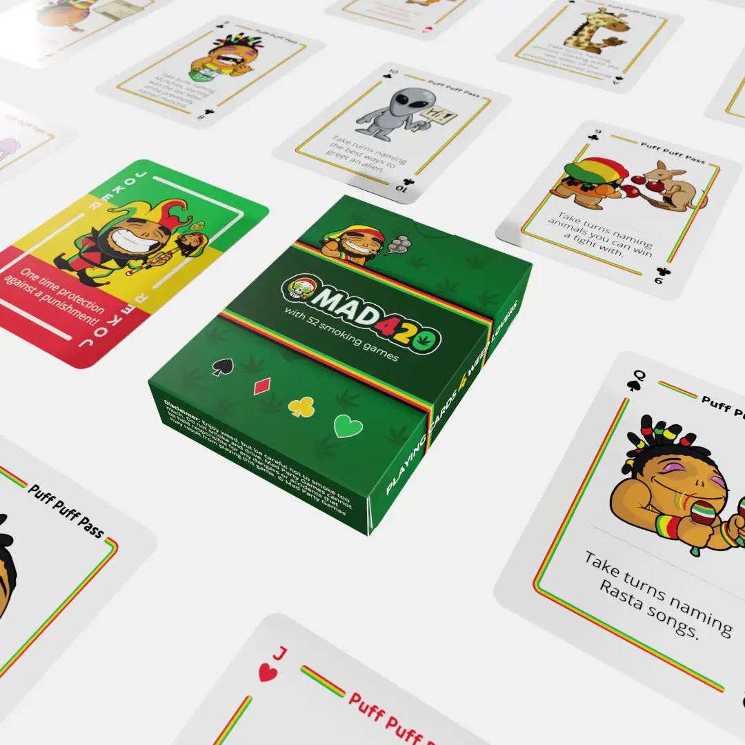 Thumbnail: Mad420 Playing Cards - Weed Game