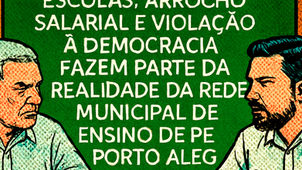 EXISTE UM ABISMO ENTRE O QUE O GOVERNO MELO DIZ E O QUE A COMUNIDADE ESCOLAR VIVE NA REDE MUNICIPAL DE ENSINO DE PORTO ALEGRE