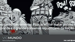 LEONARDO SACRAMENTO: POLÍCIA MILITAR MATAR POBRES E PRETOS É O GRANDE CONSENSO REPUBLICANO DA NAÇÃO
