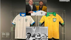 Exposição no museu da Fifa aponta uso político da camisa da Seleção brasileira pela “extrema direita” e “apoiadores” de Bolsonaro