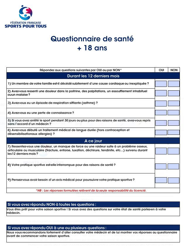 Q SANTE +18ANS