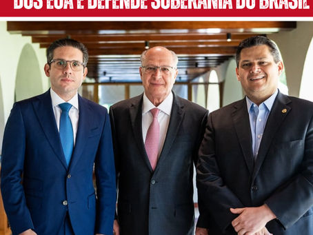 CONGRESSO NACIONAL REAGE ÀS AMEAÇAS DOS EUA E DEFENDE SOBERANIA DO BRASIL
