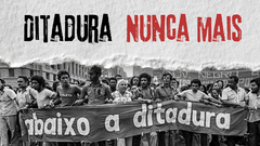 Marcha e atos em defesa da democracia relembram os 60 anos do golpe civil militar de 1964 no Brasil