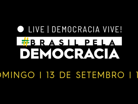 MÚSICOS E ARTISTAS SOLTAM A VOZ EM DEFESA DA VIDA, DO BRASIL E DA DEMOCRACIA, NO DOMINGO À TARDE