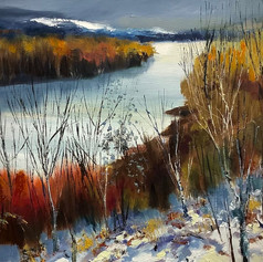 December, river ness, Dot Walker, Artist