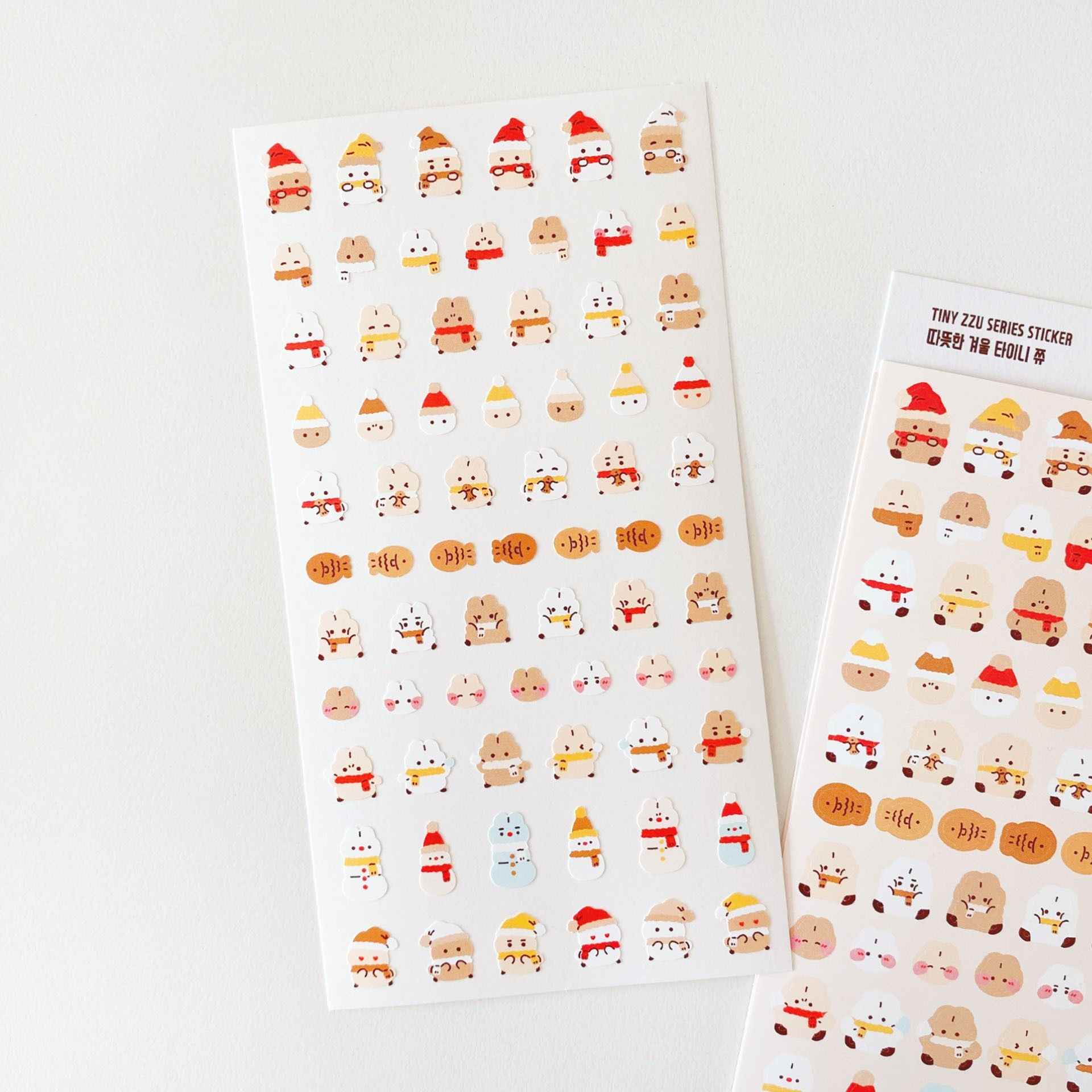 Mini Korean Winter Snacks Sticker