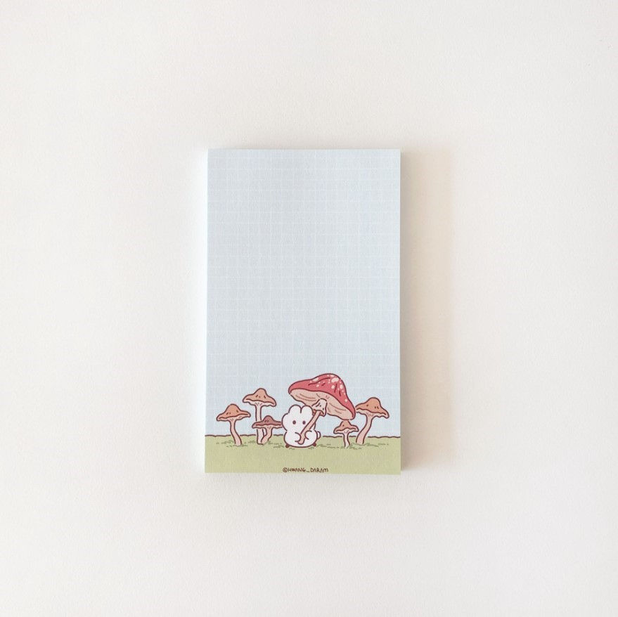 Mushroom Forest Memo Pad