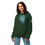 Thumbnail: Teal Feather Bloom Hoodie – Crosswind Studios