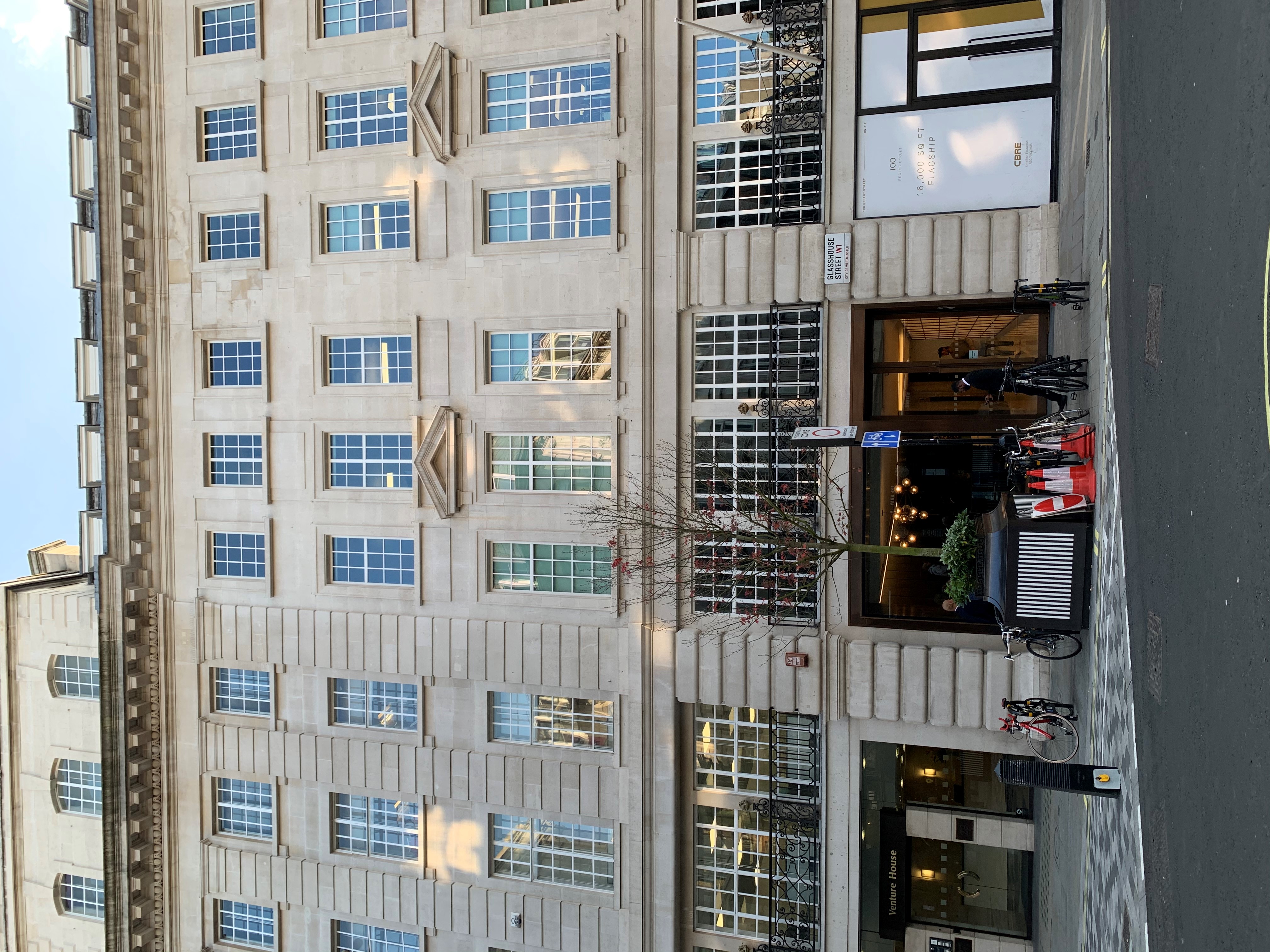 33 Glasshouse Street, Central London T Lott Ltd