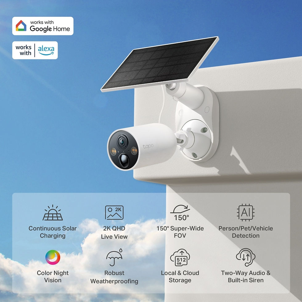 Thumbnail: TP-Link Tapo C425 Kit Solar-Powered Security Camera