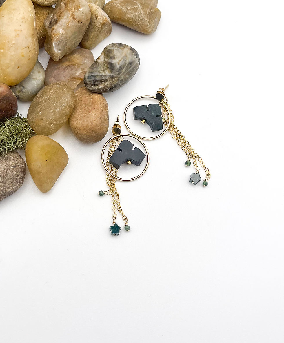 Thumbnail: Sojourner Truth Ecliptic Earrings
