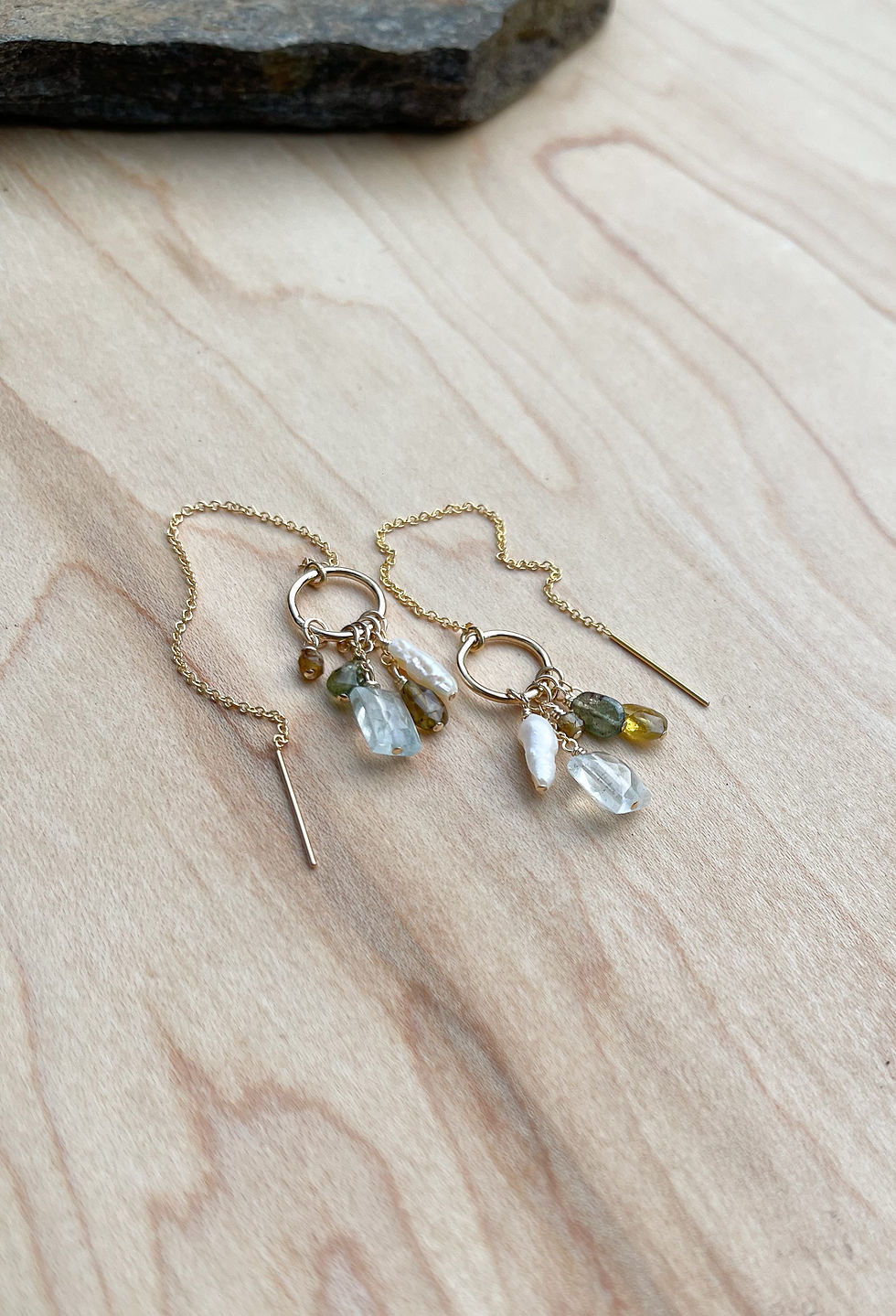 Thumbnail: Dr. Mainzer Ecliptic Threader Earrings