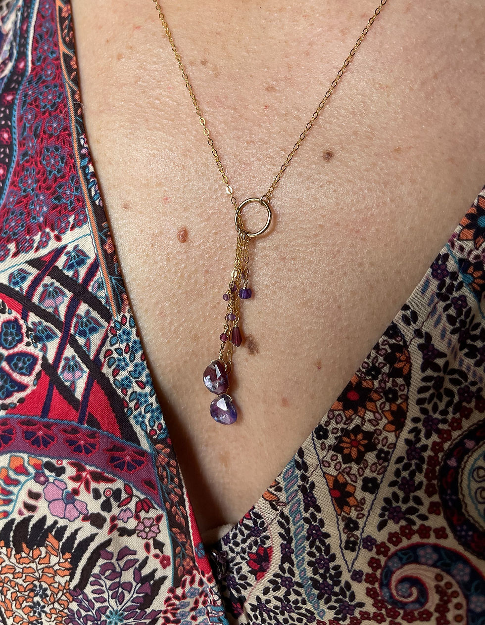 Thumbnail: Melinda Gates Lariat Necklace