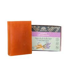 Jabon arcilla roja y lavanda Panavayu