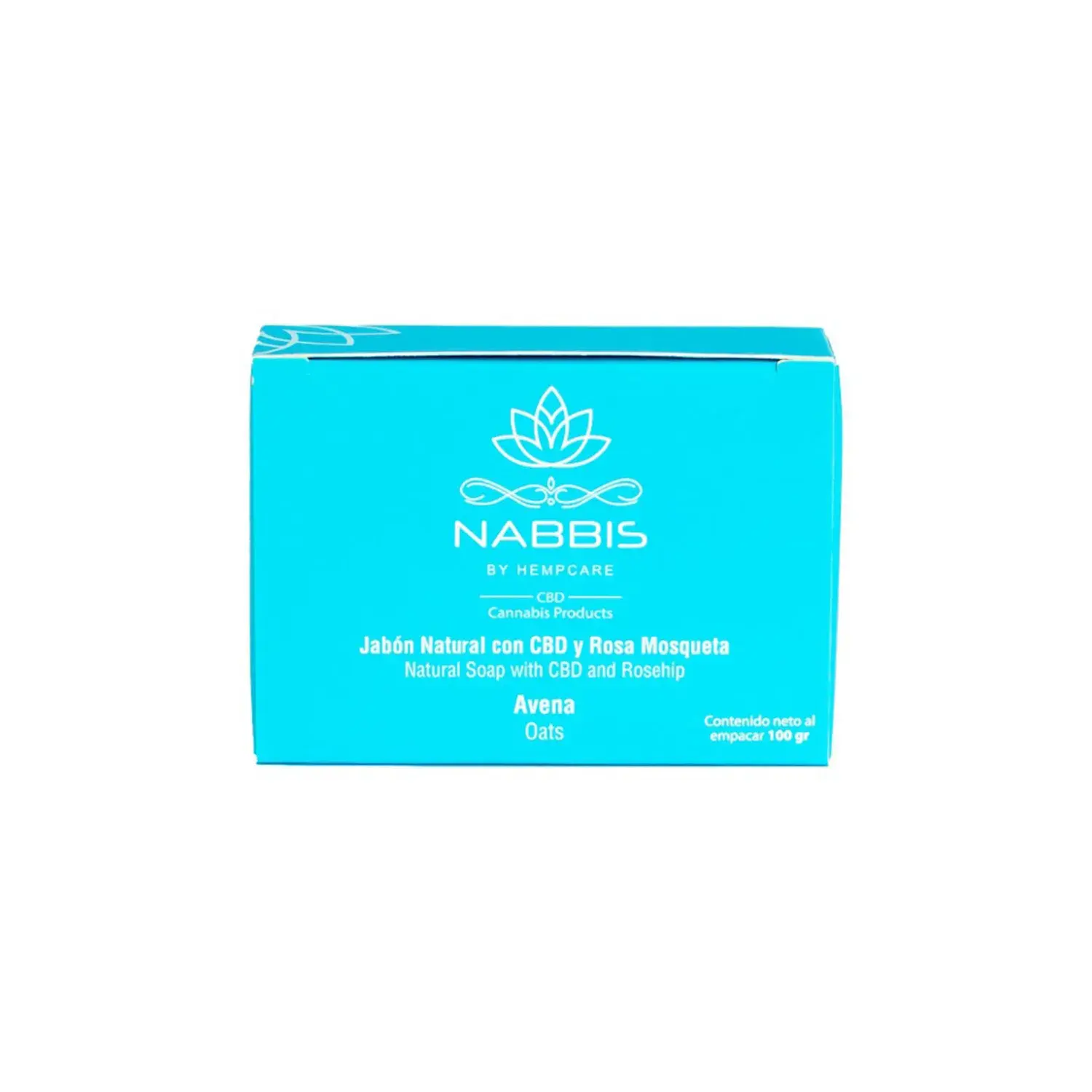 Jabón de CBD, Rosa Mosqueta y Avena Nabbis