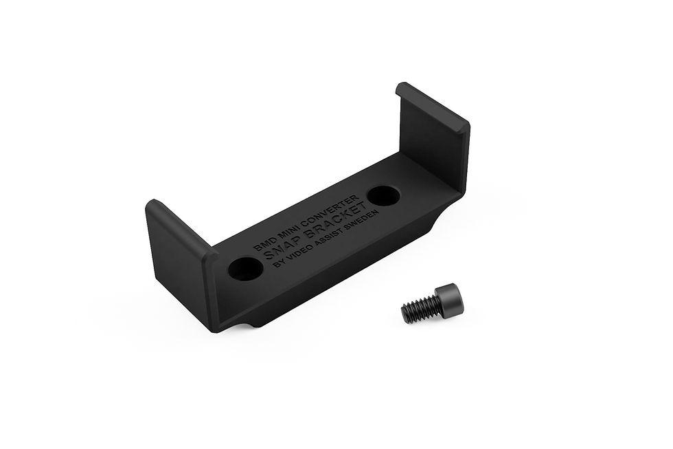Thumbnail: Blackmagic Design, mini-converter, SDI-HDMI, cross converter, analog to SDI, bracket, grip, holder, snap-fit