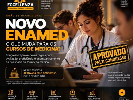 Novo ENAMED: o que muda na avaliação da formação médica e quais são os impactos regulatórios para as IES?