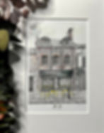 Architectural art style piece of Fussey & Baer