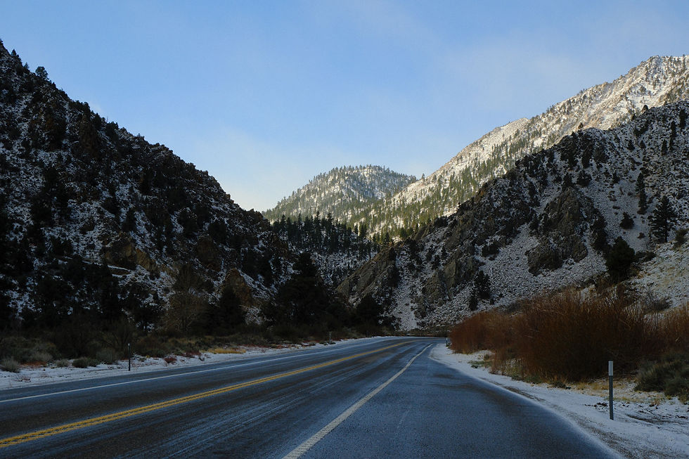 I felt like I was in a movie scene for most of the drive.