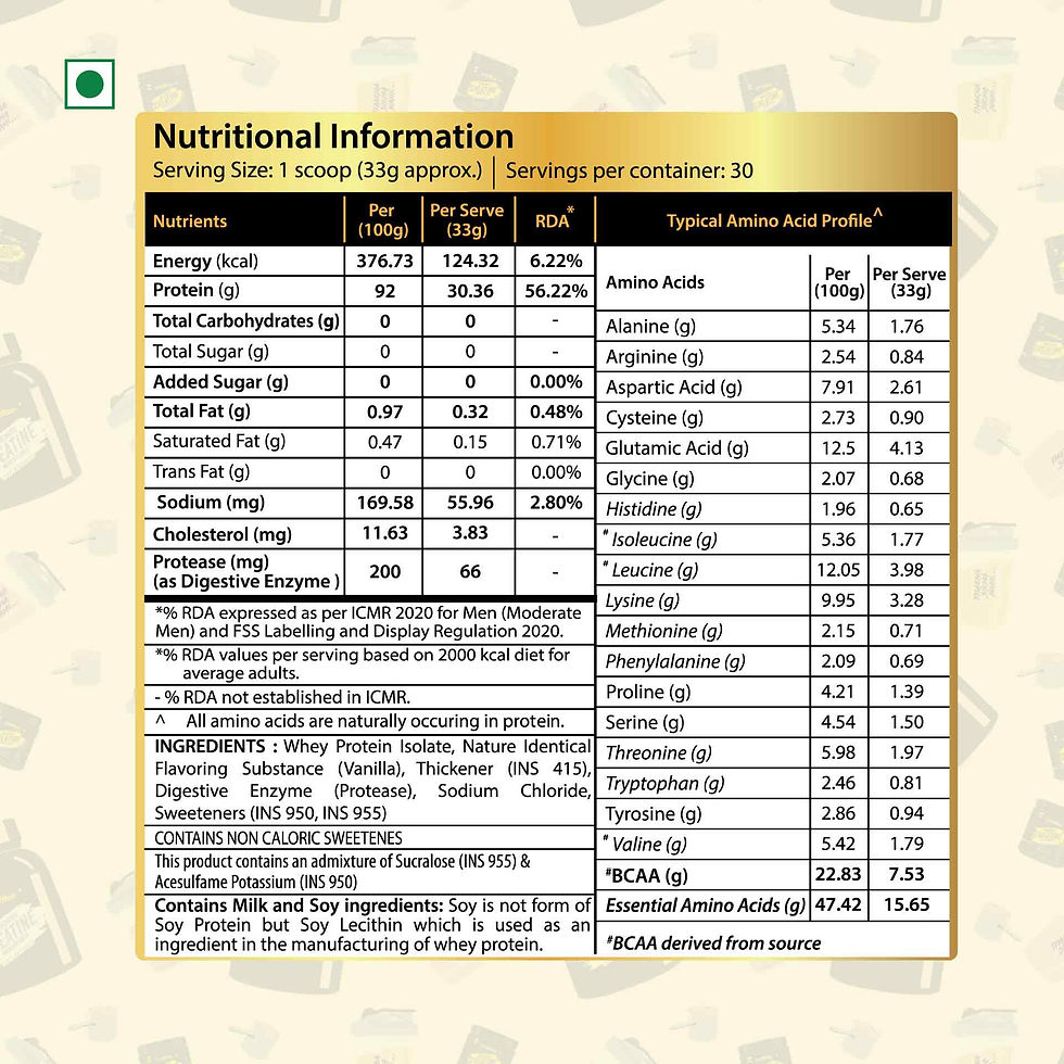 Thumbnail: Protrition Zero Carb Isolate French Vanilla 1kg