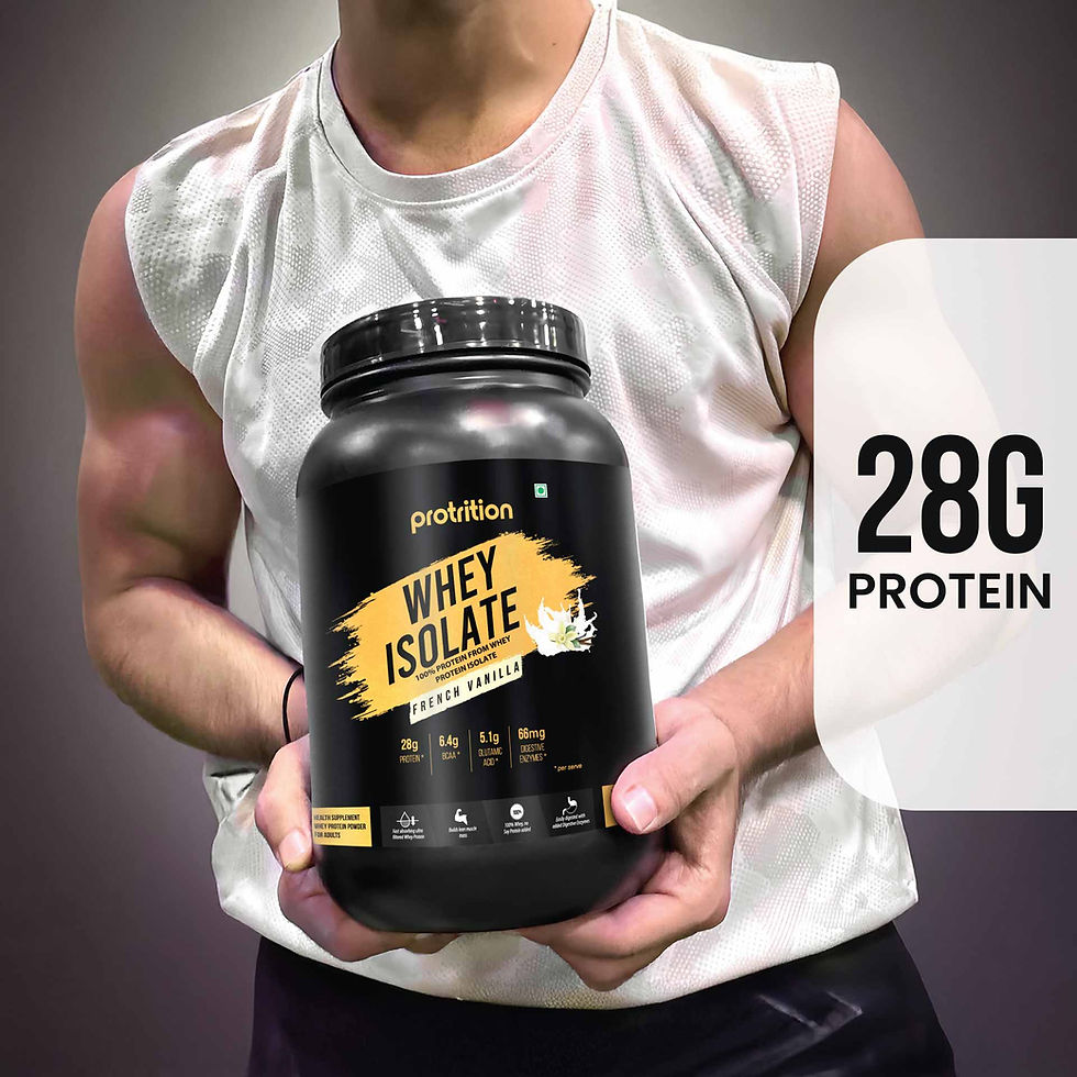 Thumbnail: Protrition Whey Isolate French Vanilla 1kg