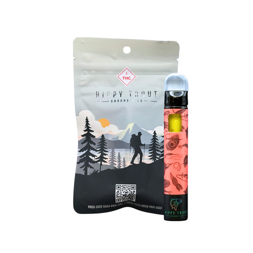 HIPPY TROUT - 1G DISPOSABLE - VARIOUS STRAINS/FLAVORS
